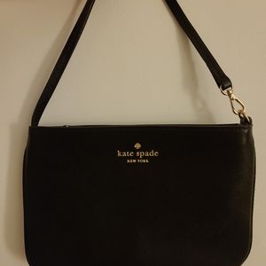 Kate spade clutch, black